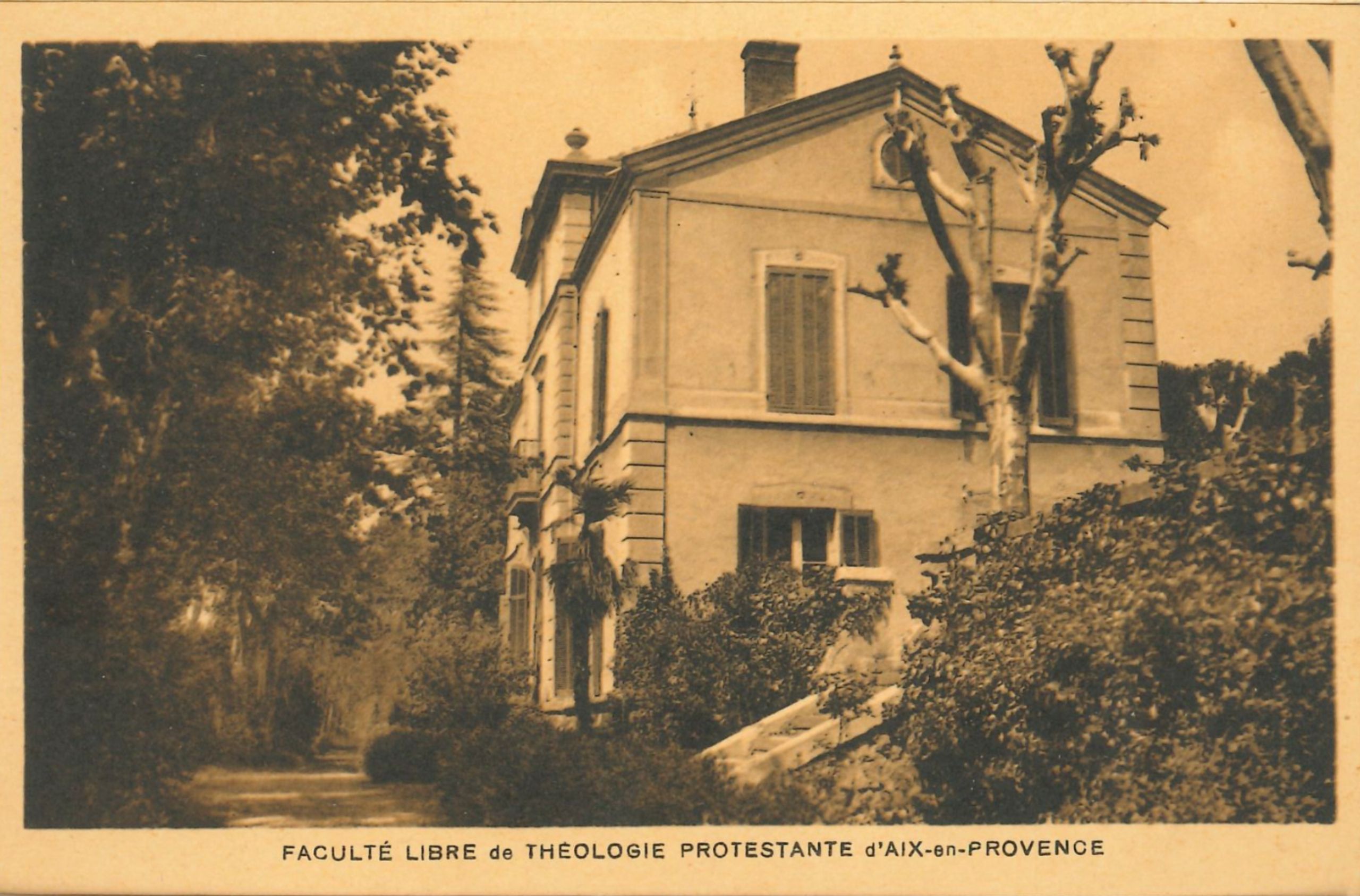 faculté libre de thélogie protestante