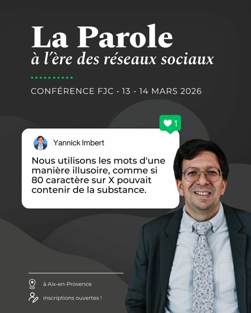 conference theologique yannick imbert parole dieu ellul fac chretien reseaux sociaux